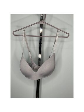𝅺34dd Victoria's Secret Wireless Silver Gray Bra Multiway